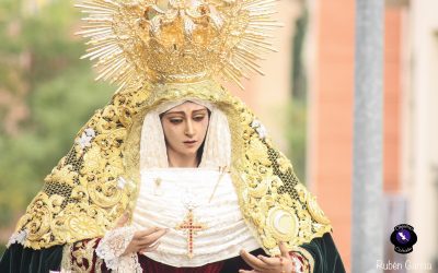 En imágenes, Rosario de la Aurora con la Virgen de los Dolores de San José Obrero