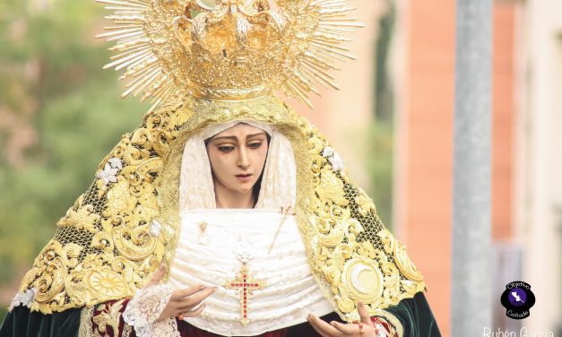 En imágenes, Rosario de la Aurora con la Virgen de los Dolores de San José Obrero