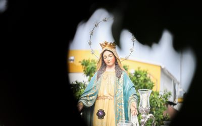 En Imágenes, La Virgen de la Medalla Milagrosa llenó de fe y devoción las calles de Ciudad Jardín