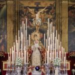 En imágenes, Triduo y Misa en la Iglesia de la Anunciación por el Centenario de la Hermandad de Los Estudiantes