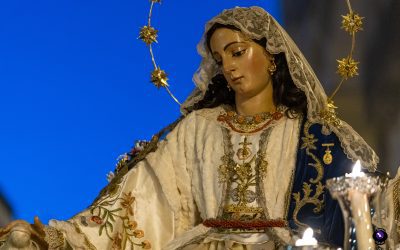 Rosario Vespertino con la Divina Pastora y Salida Procesional de la Virgen del Prado en Sevilla