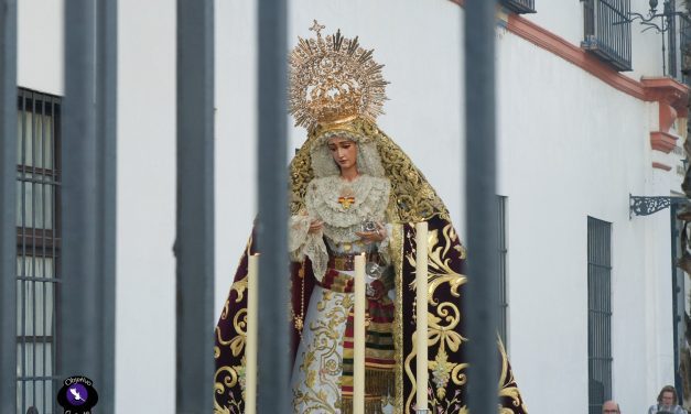 En imágenes, traslado para la función principal de María Santísima de Guadalupe en la Iglesia del Señor San Jorge (Santa Caridad)