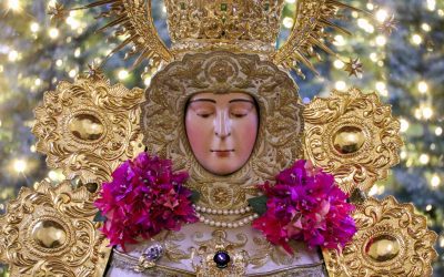 La procesión de la Virgen del Rocío de Sevilla cierra el ciclo de las Glorias del 2024