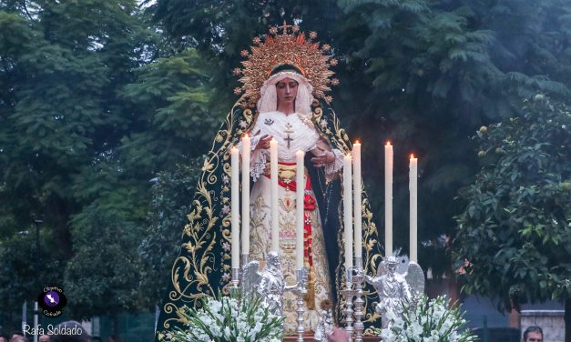 Rosario vespertino en honor a María Santísima de la Purísima Concepción en Alcosa