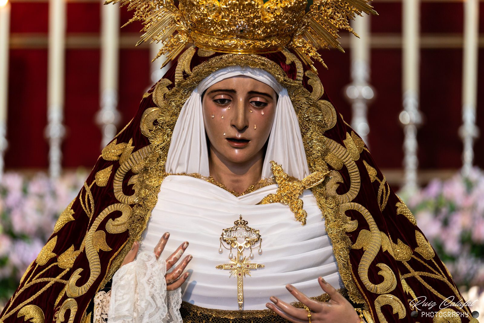 Proximo besamanos de Nuestra Señora Dolores de la Hermandad del Cerro del Águila.