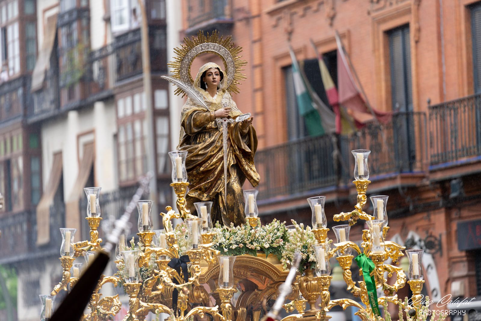 En imágenes, la procesión de Santa Lucia.