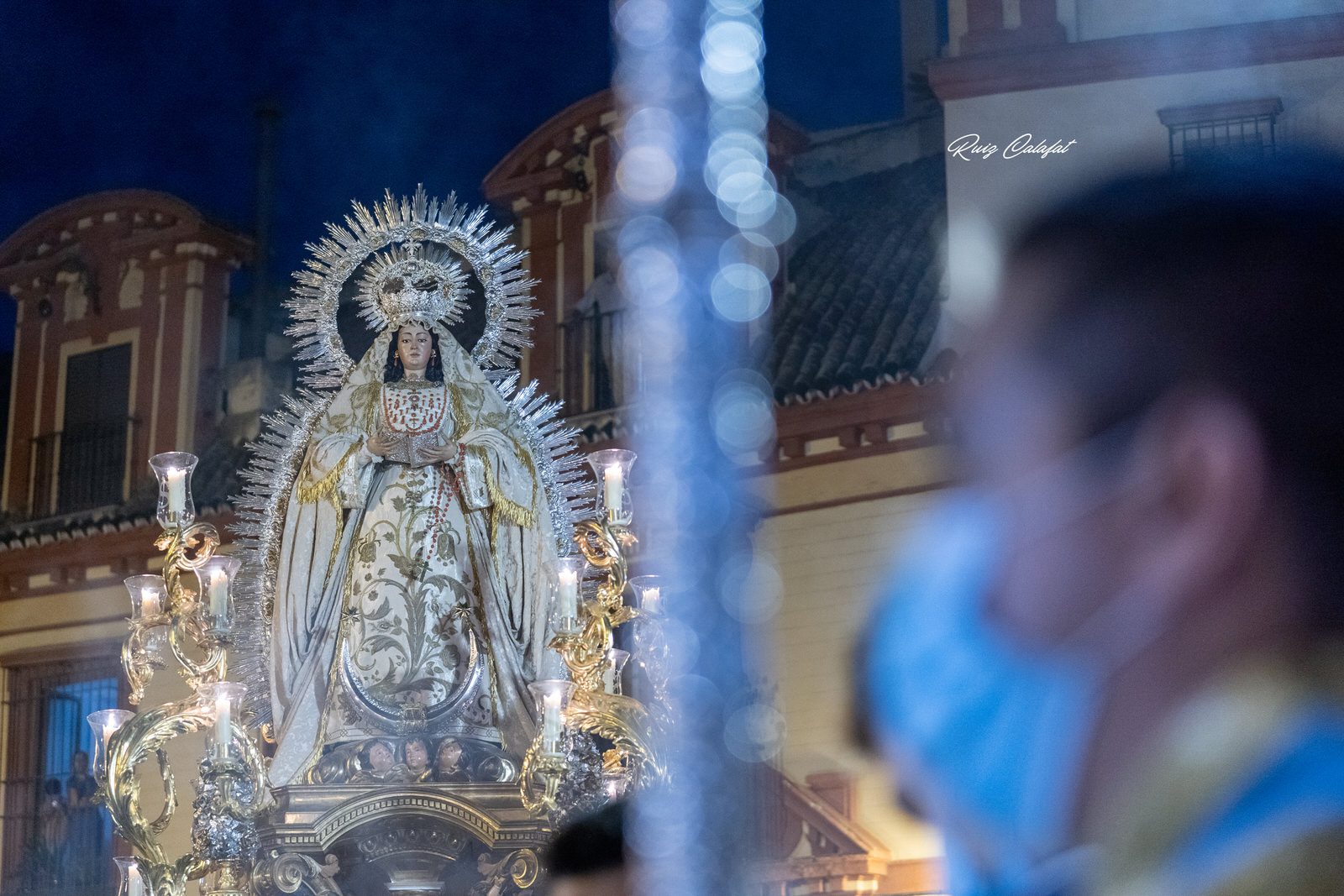 En imágenes, la Virgen de la Encarnación de la Cena volvió a las calles dos años después