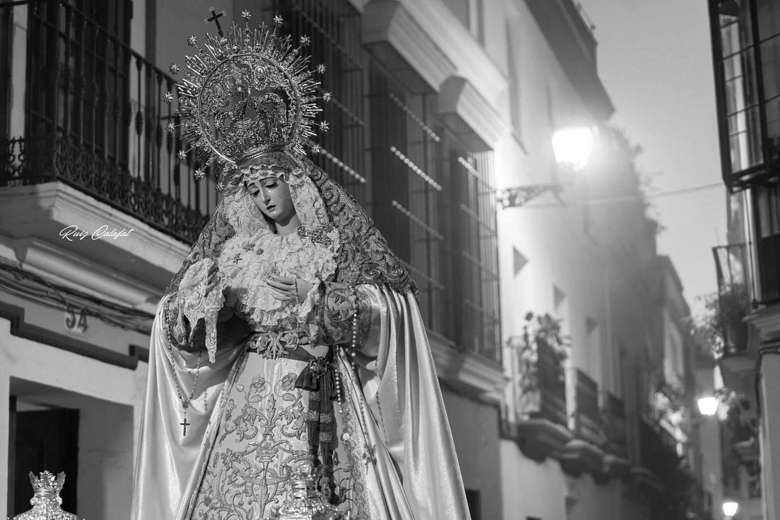 En Imágenes, traslado de la Virgen del Rosario al convento del Espíritu Santo