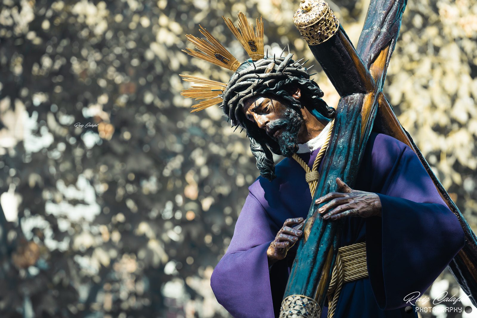 Todo el itinerario de Nuestro Padre Jesus del Gran Poder en el traslado de la Parroquia de Santa Teresa a SMPI Catedral de Sevilla