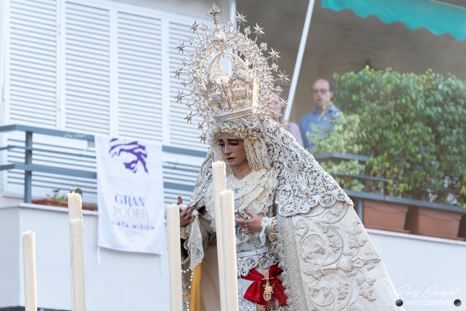 En imágenes, Rosario matinal con la Imagen de María Santísima de la Paz