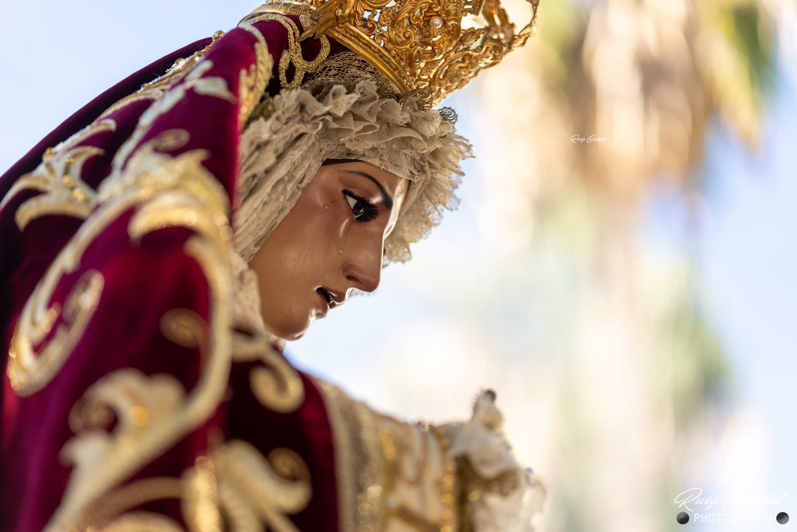 En imágenes, Ciudad Jardín rezó el Rosario matinal con la Virgen del Rosario de la Hermandad de la Milagrosa