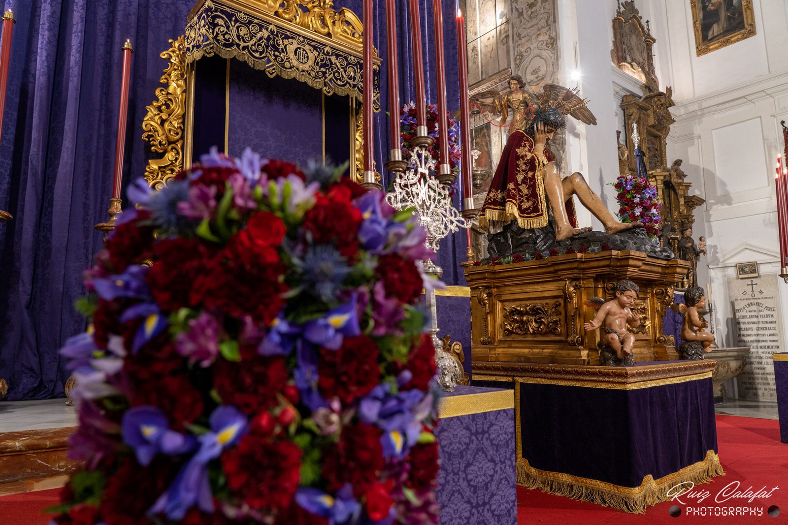 En imágenes, Veneración al Santísimo Cristo de la Humildad y Paciencia de la Hermandad de La Cena.