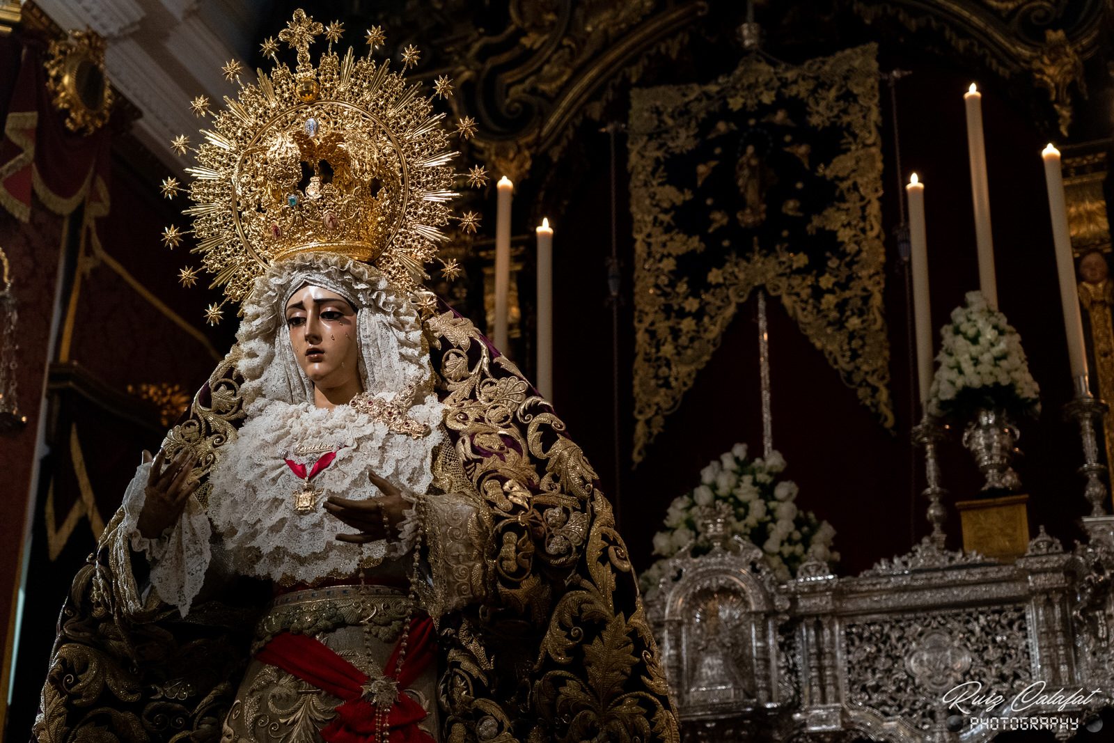 En imágenes, Veneración a María Santísima de la Caridad en su Soledad.