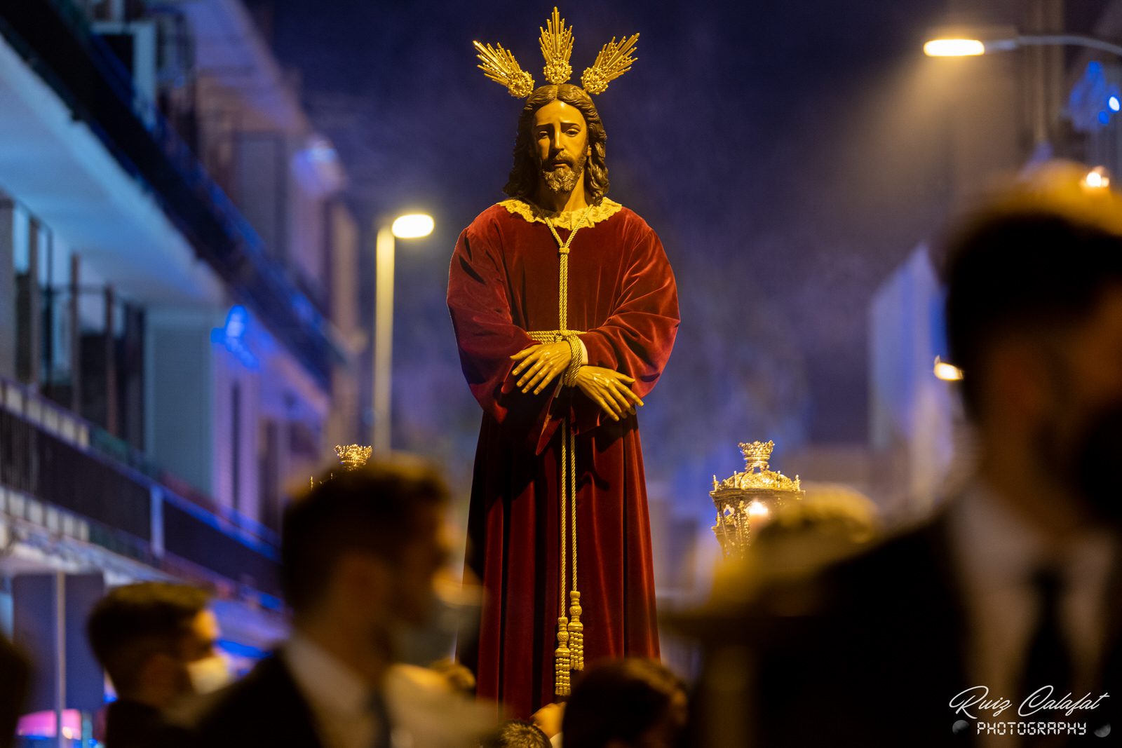 En imágenes, Vía Crucis de Nuestro Padre Jesús de la Salud y Remedios.