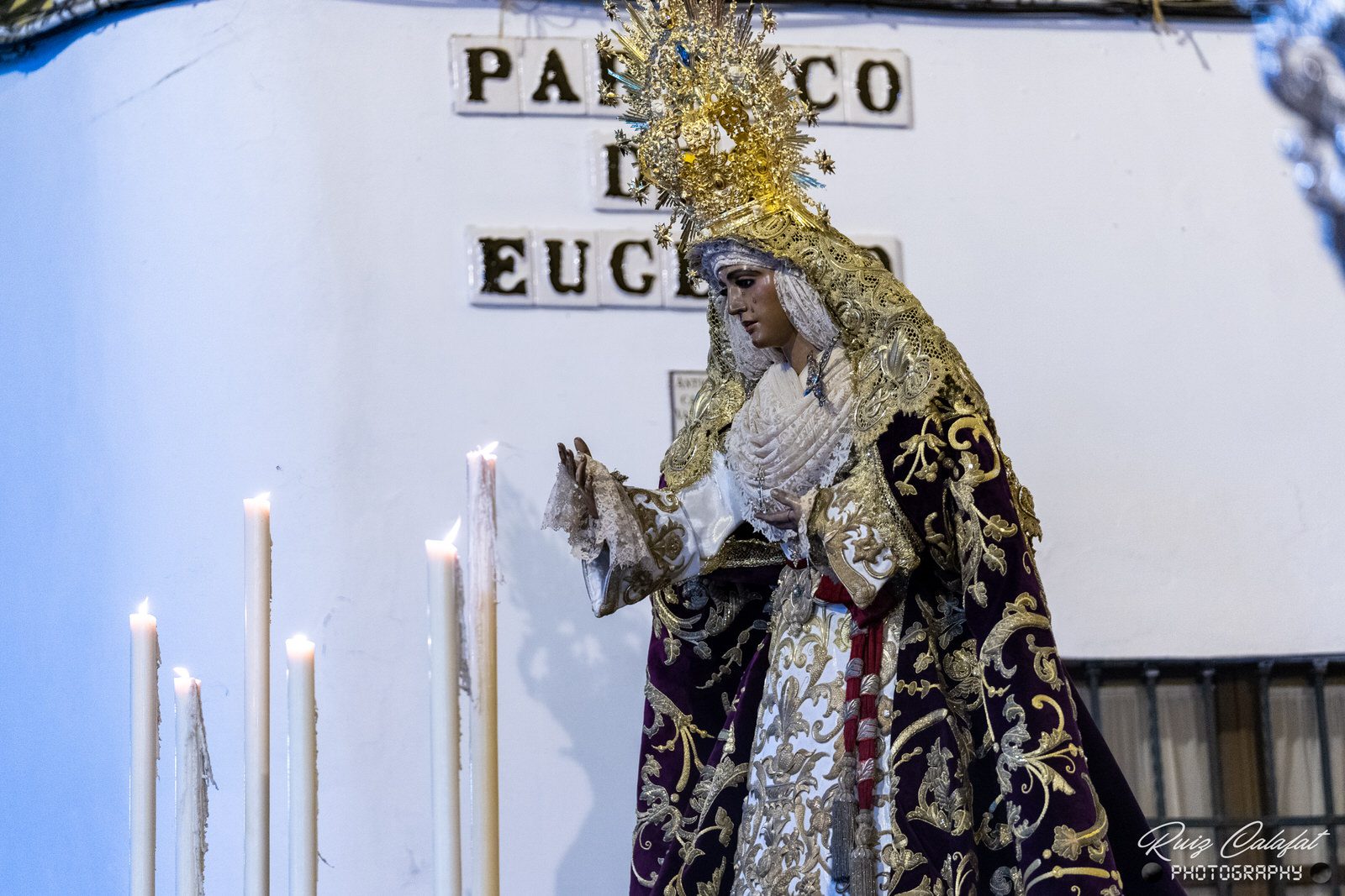 En imágenes, traslado de Nuestra Señora de la Esperanza a la Real Parroquia de Santa Ana