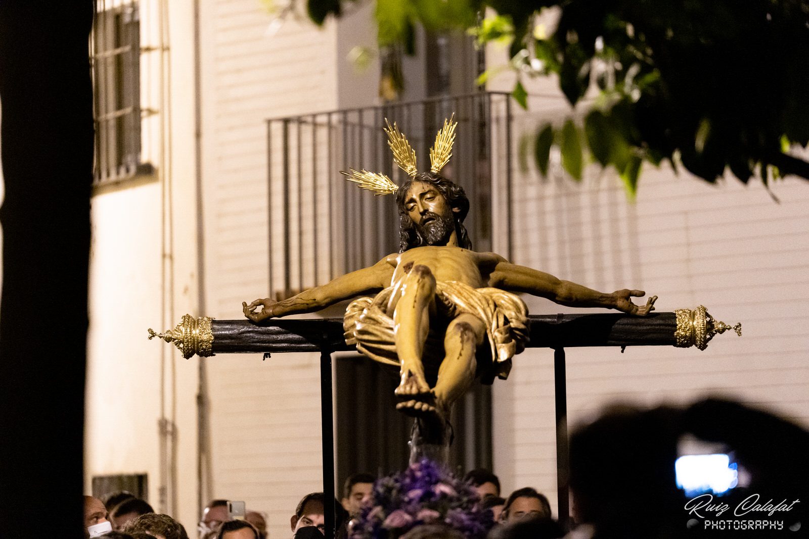 En imágenes, Vía Crucis con el Stmo. Cristo de las Aguas