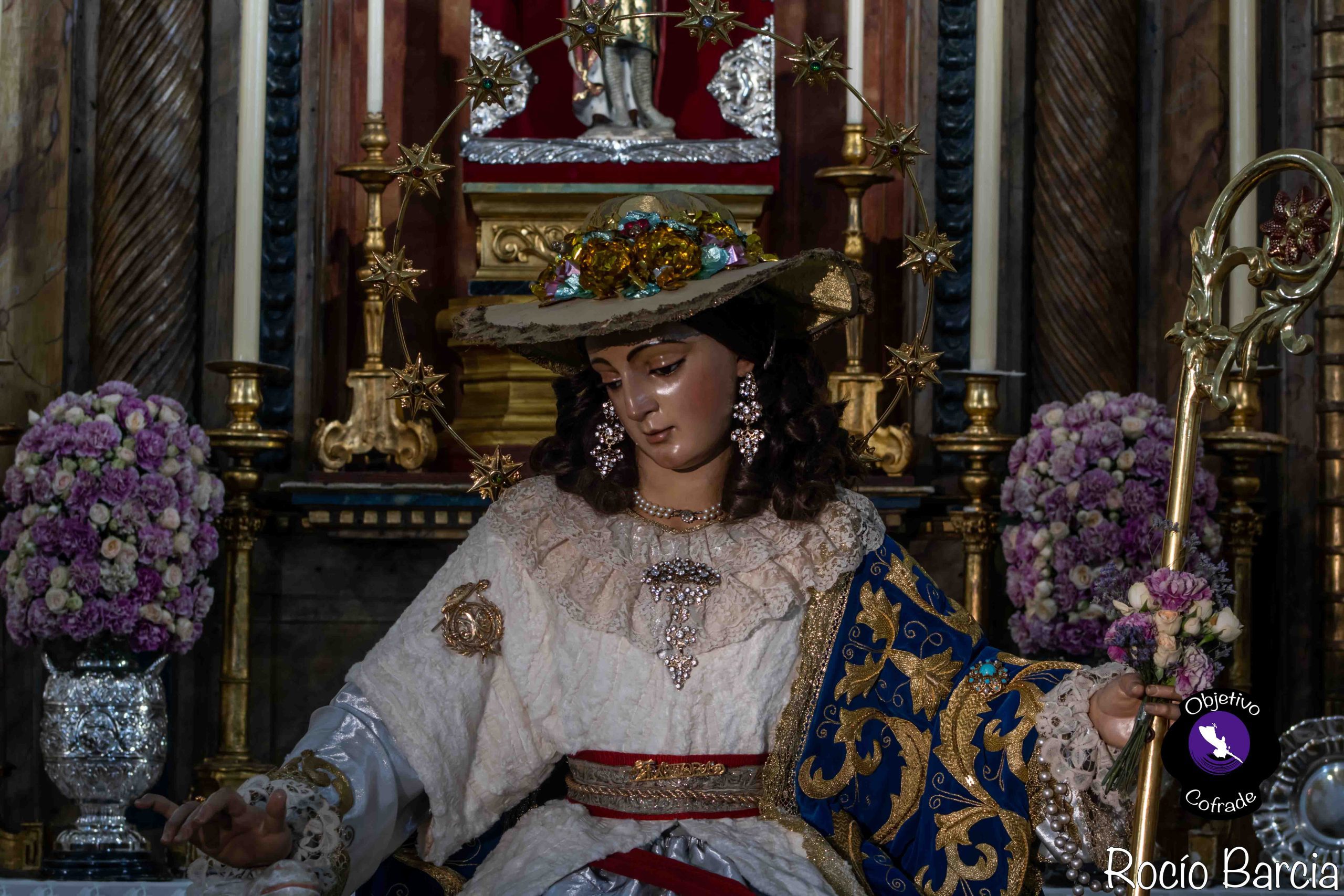 En imágenes, besamanos a la Divina Pastora de San Antonio