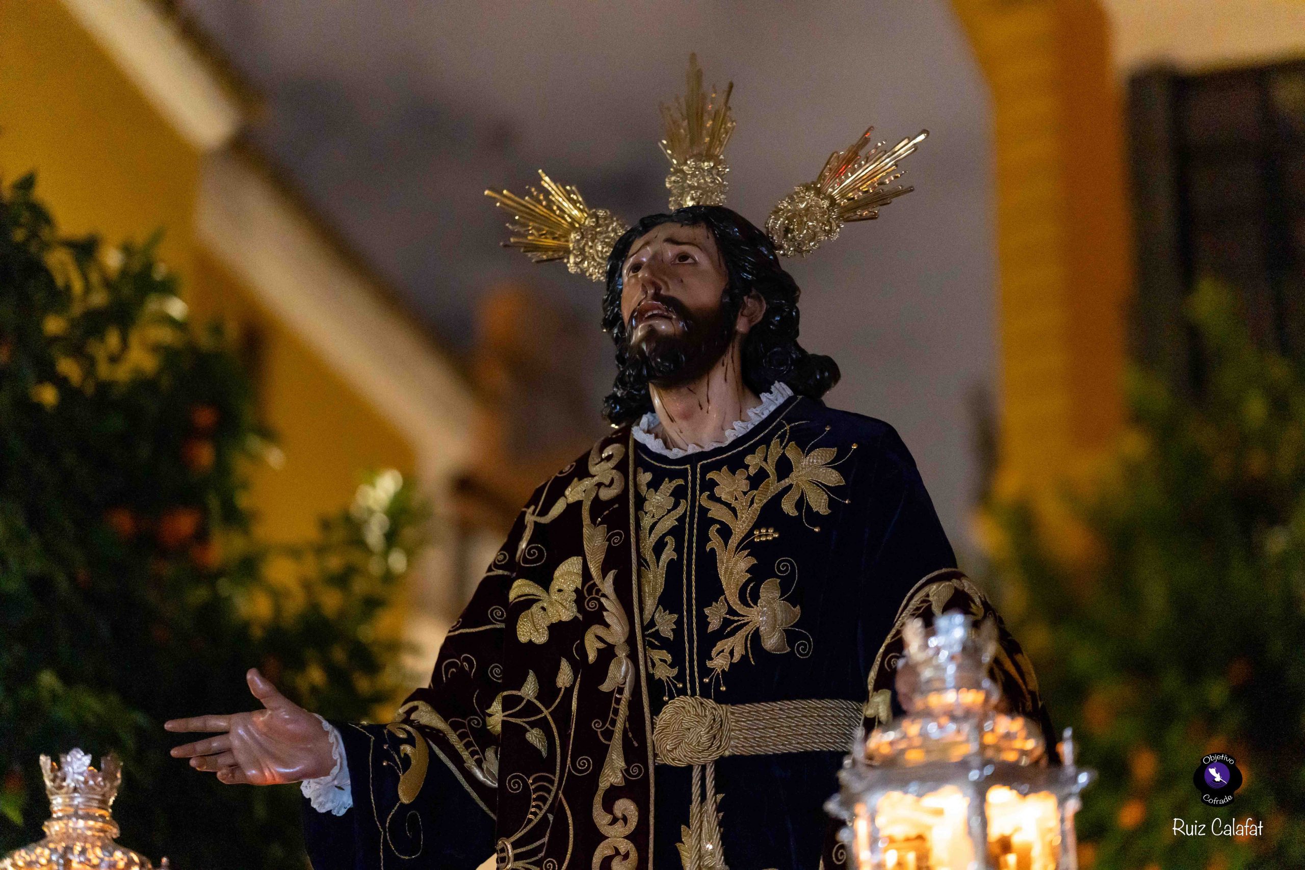 En imágenes, traslado del Señor de la Oración en el Huerto