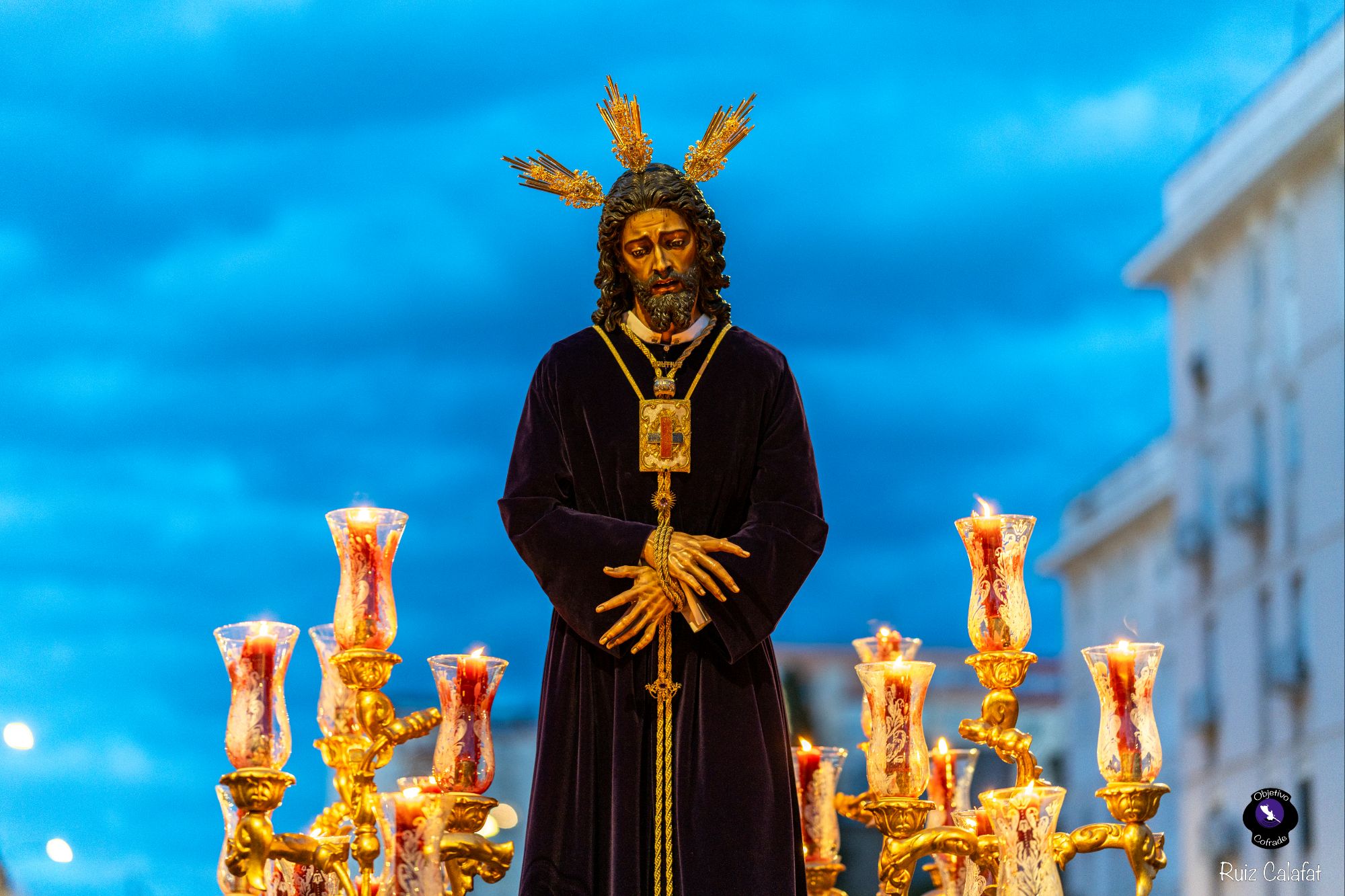 En imágenes, Vía Crucis con Nuestro Padre Jesús Cautivo y Rescatado