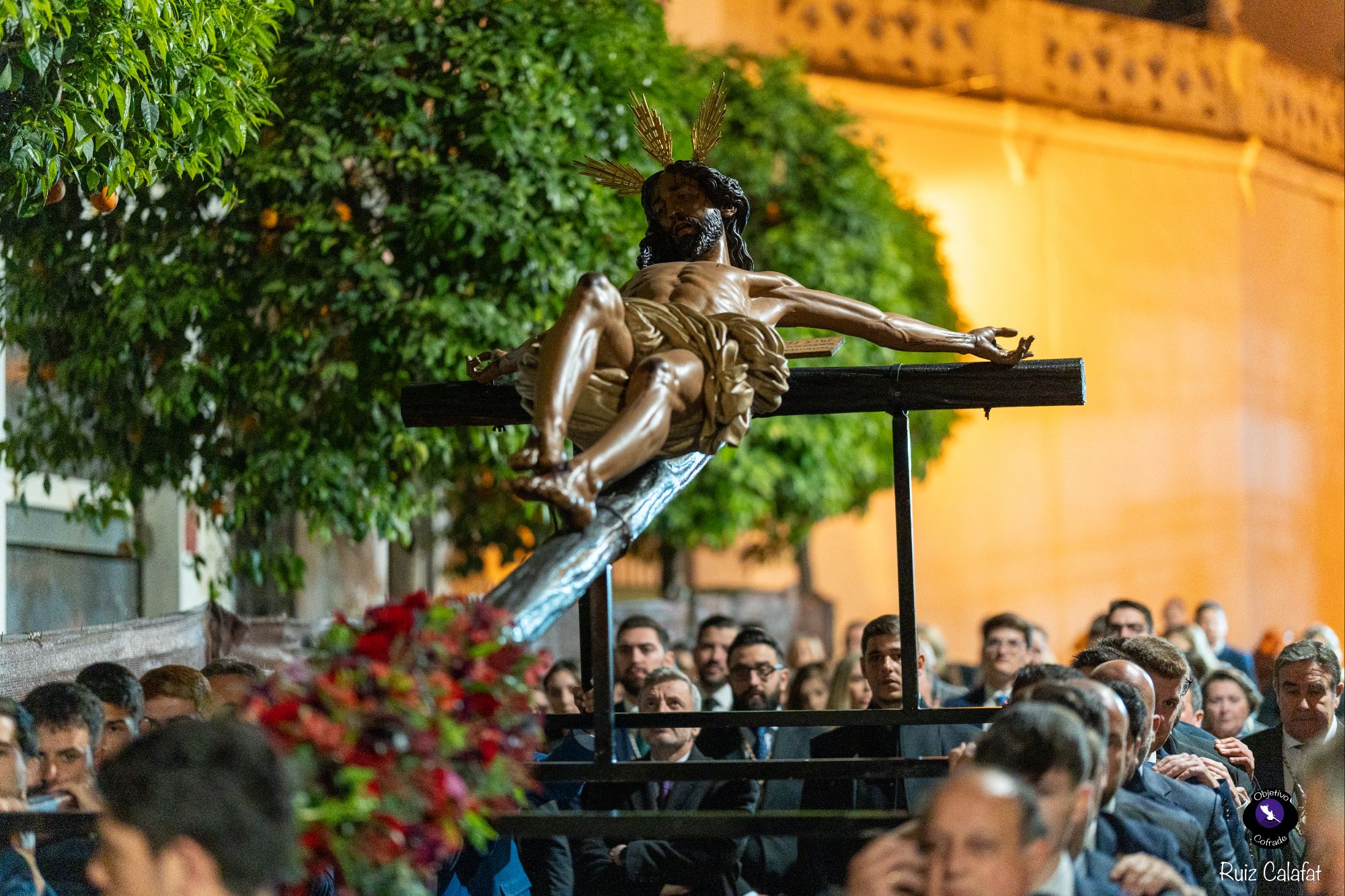 En imágenes, Vía Crucis del Santísimo Cristo de las Aguas