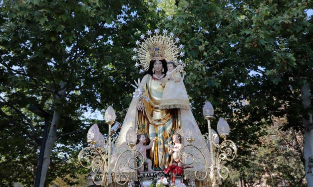 La imagen peregrina de la Virgen de los Desamparados visitará por primera vez Sevilla el próximo mes de noviembre