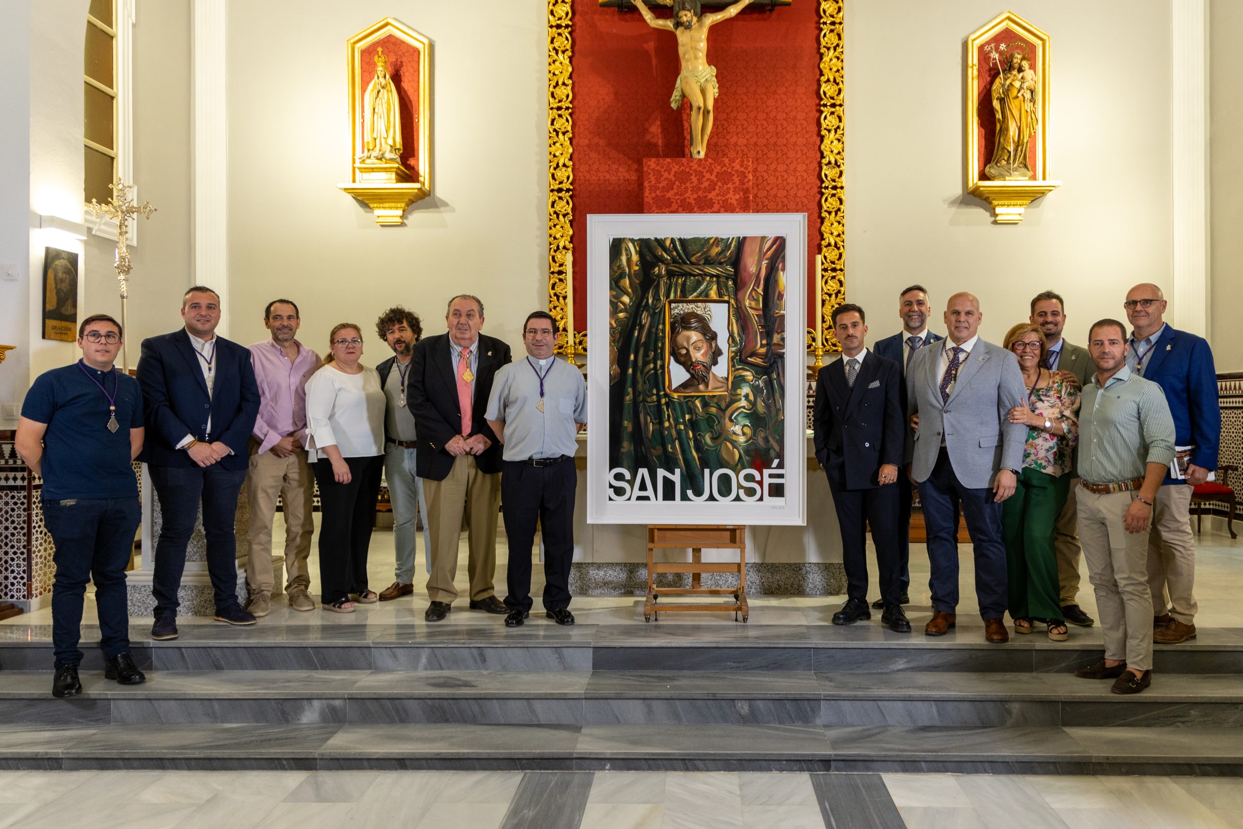 San José, patrón de La Rinconada, saldrá tres veces en procesión extraordinaria con motivo de su primer Centenario devocional