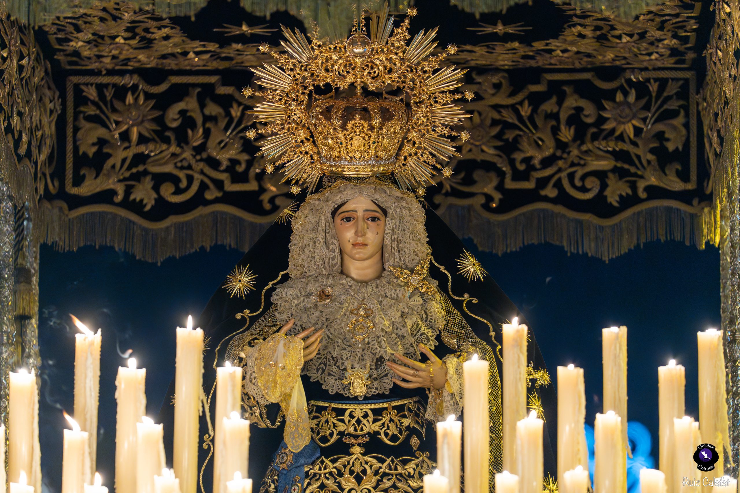 La Coronación Canónica de la Virgen de los Dolores en su Soledad en Fotografías de Ruiz Calafat