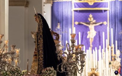 La Virgen del Rocío de la Redención recorrió Sevilla en Rosario Extraordinario