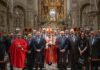La nueva Junta Superior del Consejo de Hermandades y Cofradías de Sevilla toma posesión en la Catedral