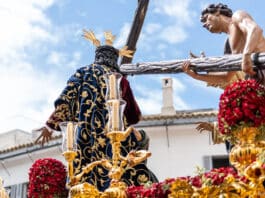 Nuestro Padre Jesús de la Victoria vuelve al culto en San Sebastián tras su restauración por Pedro Manzano