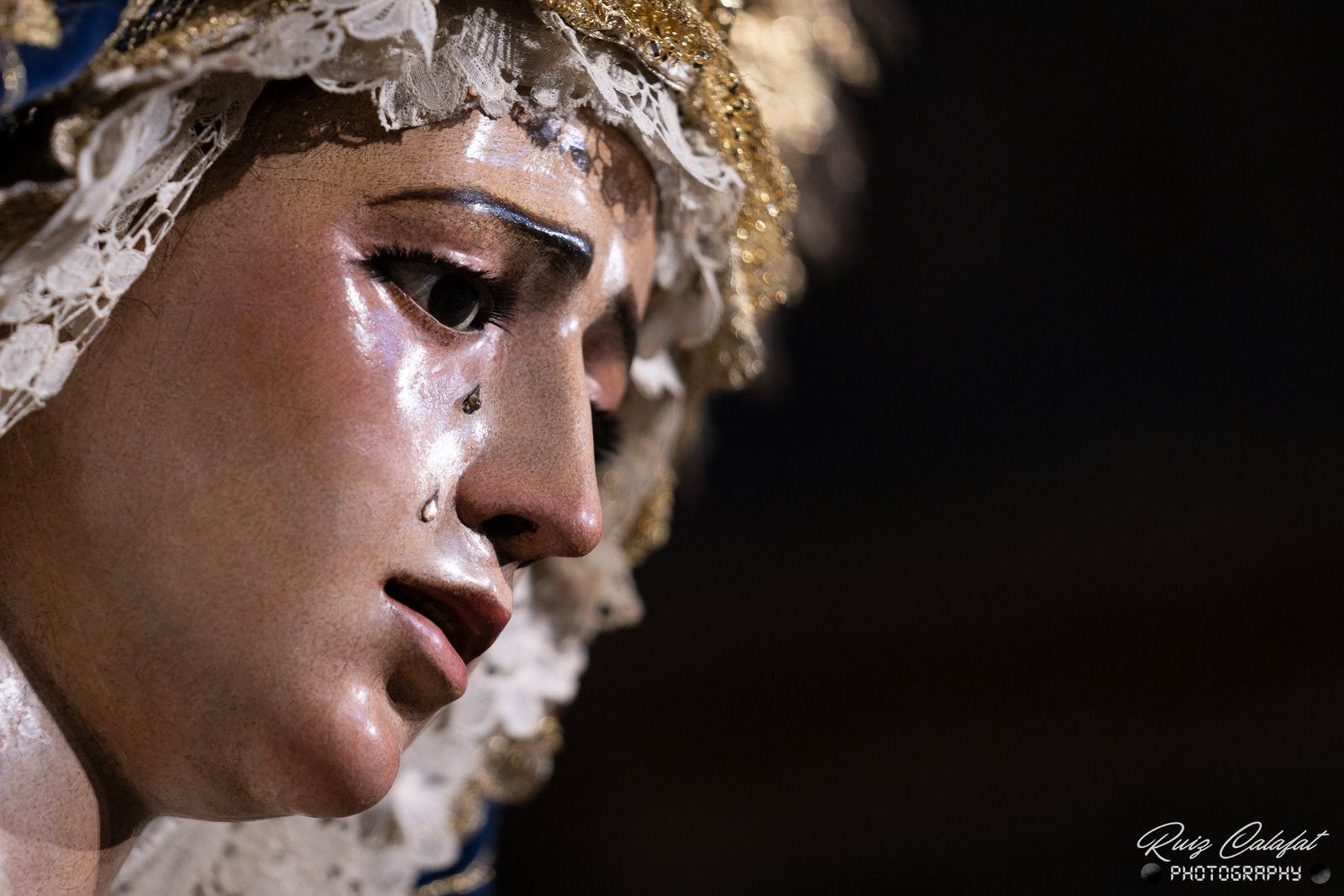 En este momento estás viendo En imágenes, besamanos de la Virgen de la Amargura en San Juan de la Palma